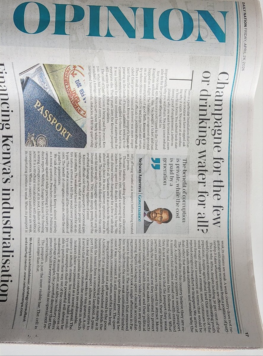 Nelson Amenya tweet media