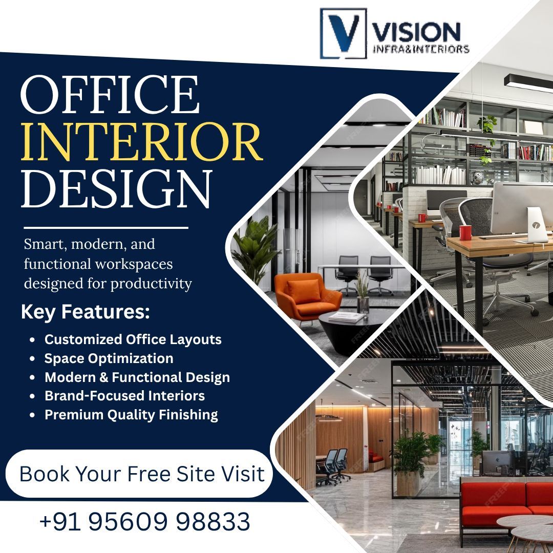 VisionInfrainte's tweet photo. Experience elegance &amp; comfort in your workspace! 🏢✨

From integrated IT networking to premium pantry areas, we provide exclusive interior solutions tailored for your business.

📍 Gaur City Mall, Noida
📞 +91 95609 98833
#VisionInfra #NoidaBusiness #OfficeDesign https://t.co/dEycLAmpKK