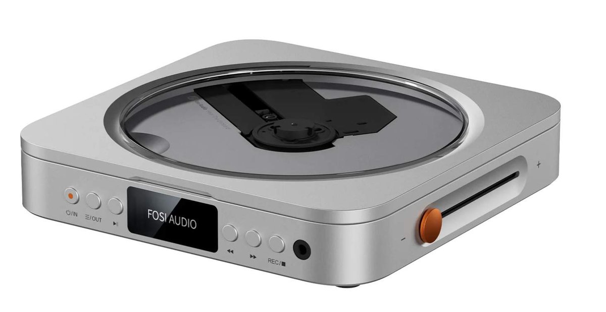 paulrigby50's tweet image. AUDIOPHILE MAN - HiFi NEWS
CDs are back? 👀
The Fosi Audio Merak packs a DAC, amp, gapless playback &amp;amp; even CD ripping into a slick transparent portable.
Click: theaudiophileman.com/merak-cd-playe…
Tags:
#CDPlayer #HiFi #Audio #Tech #Music #Gadgets #RetroTech #NowPlaying
