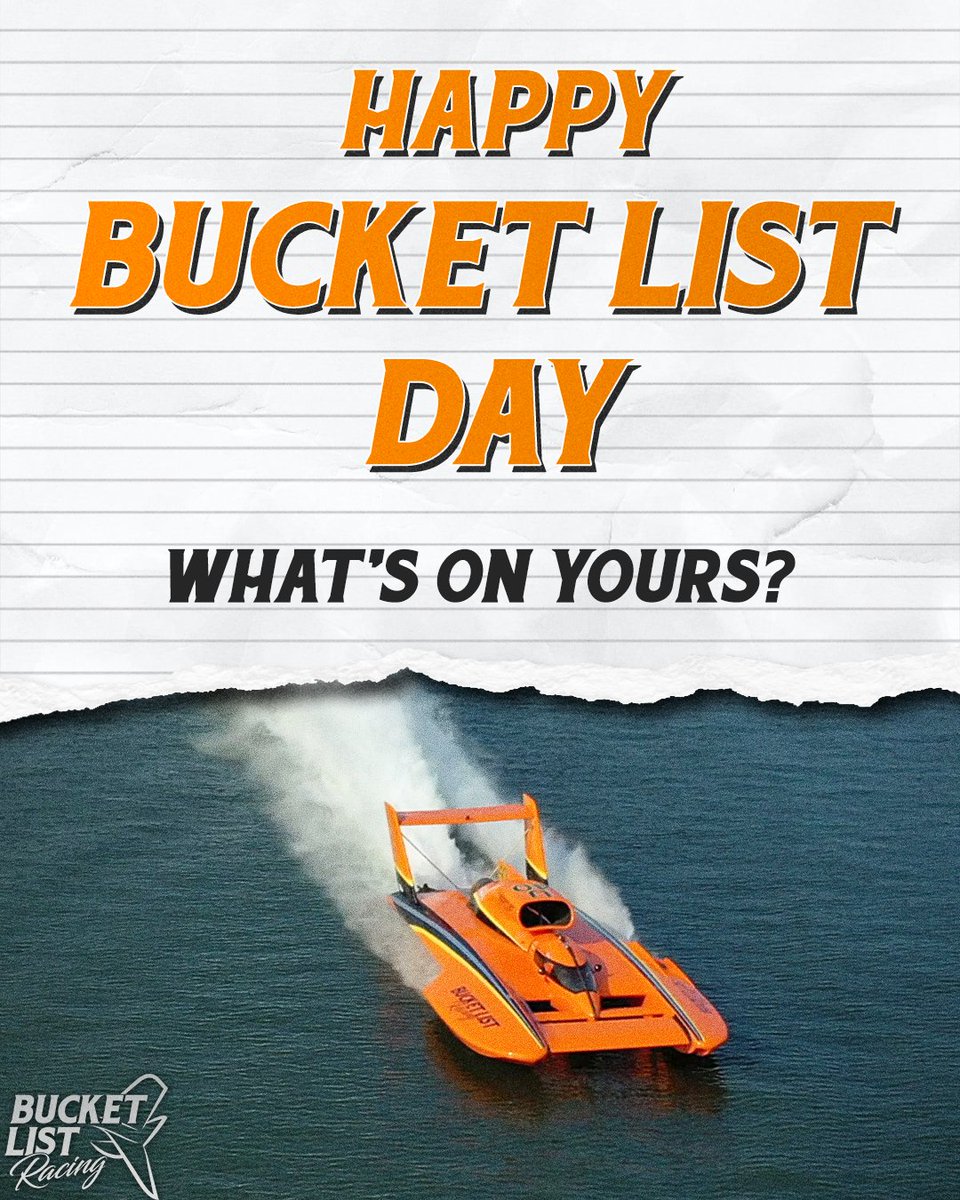 Bucket List Racing tweet media