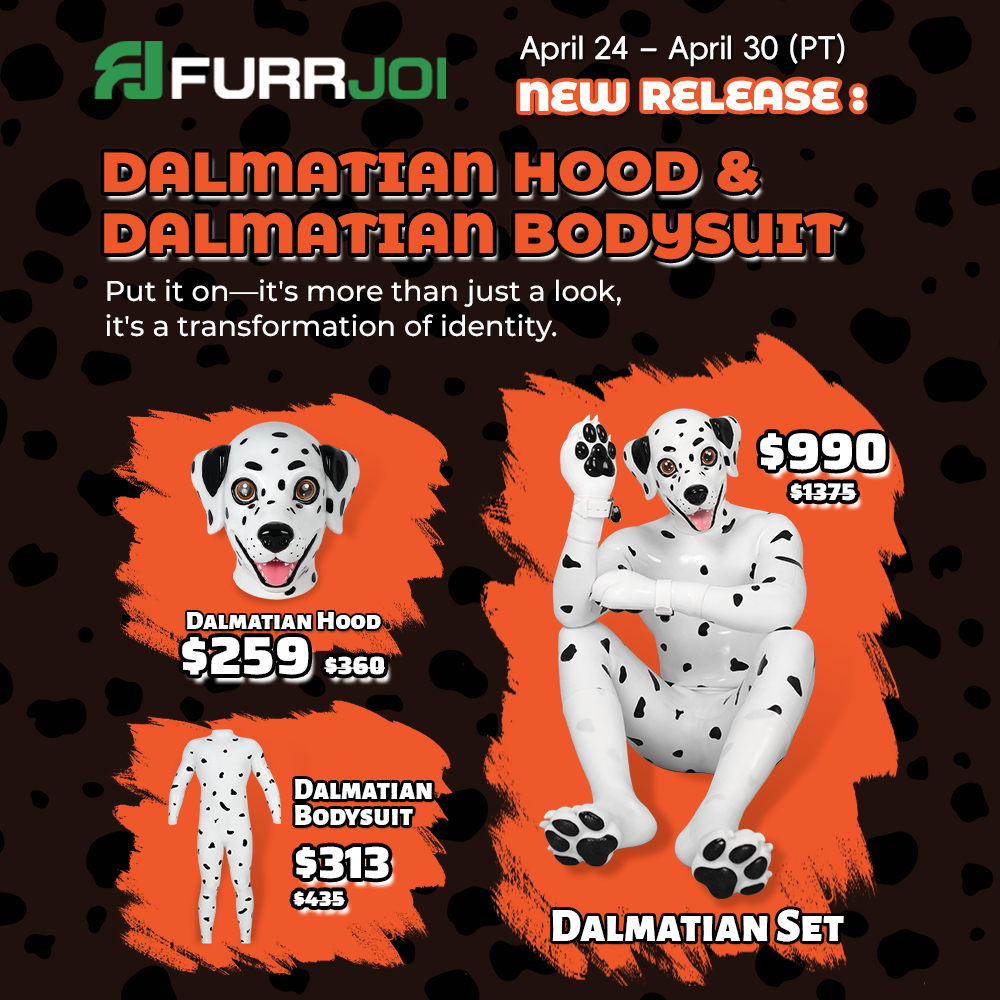 furrjoi01's tweet image. 🌟𝐃𝐀𝐋𝐌𝐀𝐓𝐈𝐀𝐍 𝐋𝐈𝐕𝐄 𝐆𝐈𝐕𝐄𝐀𝐖𝐀𝐘🌟

🛒furrjoi.com/promotion/138

🏆 𝐆𝐈𝐕𝐄𝐀𝐖𝐀𝐘 𝐓𝐢𝐦𝐞   

Win a HOOD or a pair of GLOVES or a set of PAWS!  

1⃣ Follow us
2⃣ RT this post 
3⃣ Drop a comment below  

📅Winner announced: April 30, 2026

#furrjoi #silicone