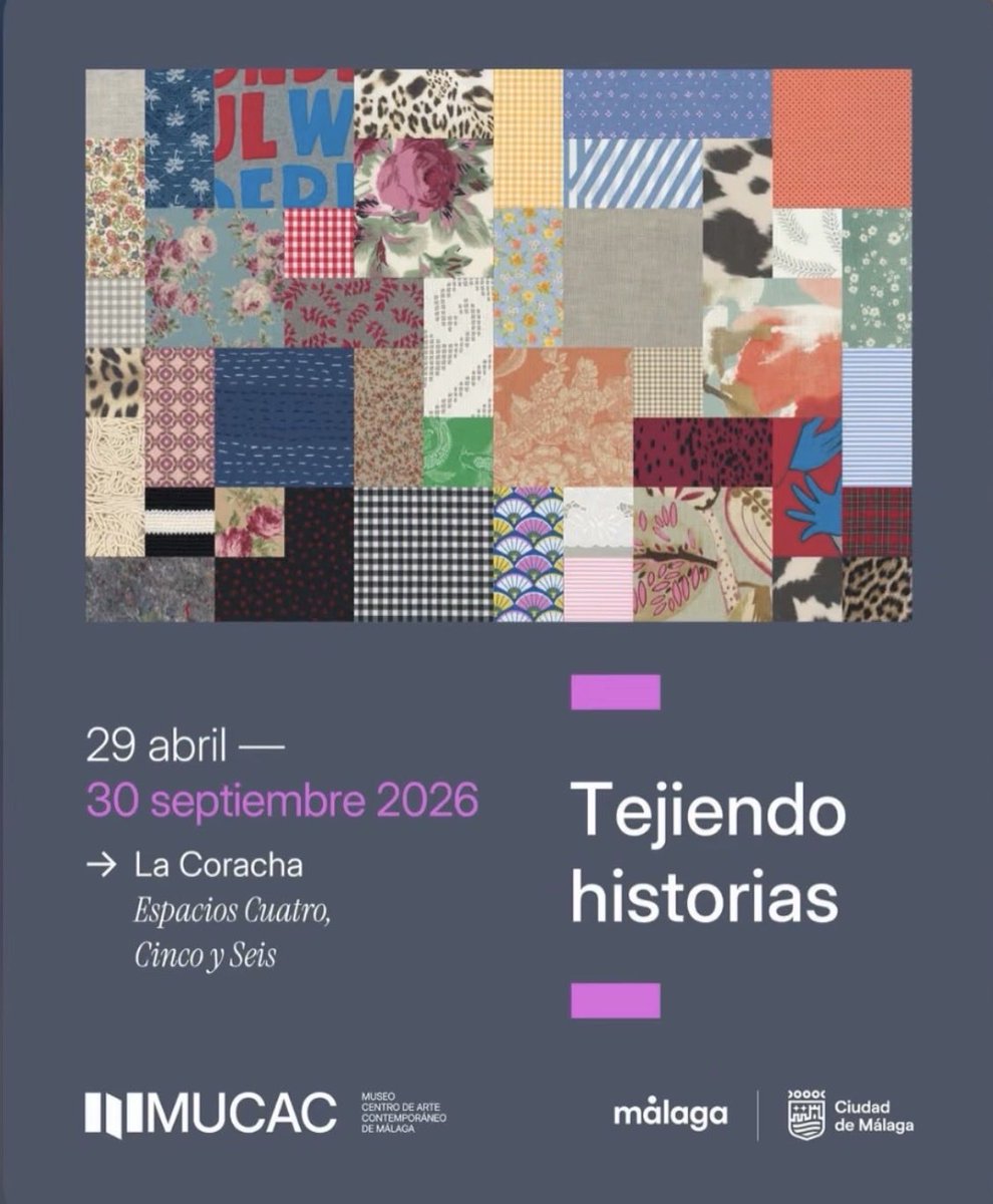 itonly's tweet photo. 📍 Próxima cita en Málaga:
Participo con mi pieza #misdiezmandamientos en ‘Tejiendo historias’, muestra comisariada por @AliciaVentura que sitúa el textil en el centro del arte contemporáneo. 🧶
 
Inauguración: 29/04 - 20:00h
MUCAC La Coracha
@mucacmalaga 
#tejiendohistorias https://t.co/c4Uyzdf6pR
