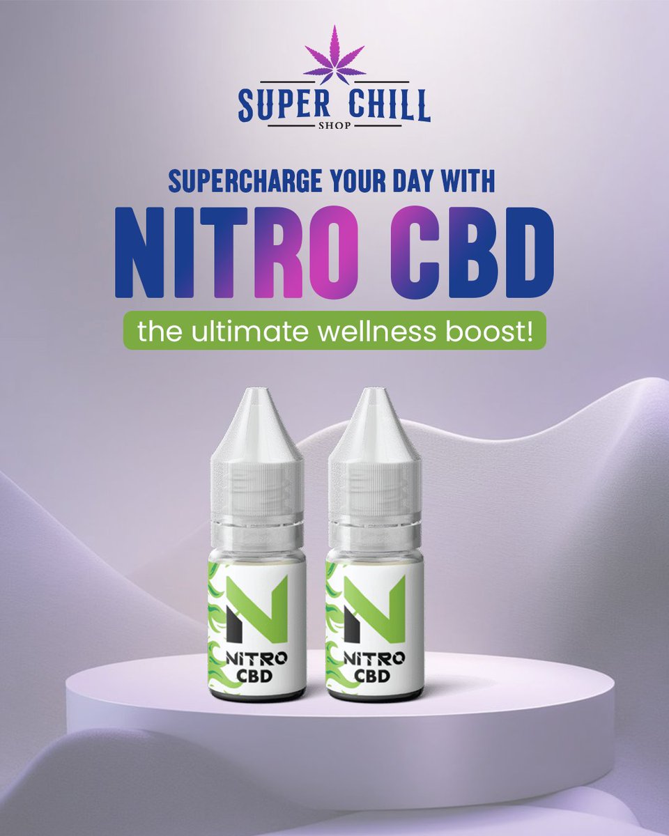 superchillshop's tweet image. Stay cool, think clear, feel unstoppable 🌿⚡️

Nitro CBD keeping your energy smooth all day 💚

#StayChill #NitroCBD #VibeCheck #WellnessTok #DailyWellness #ChillEnergy #MindfulLiving #SelfCareEra #FocusFlow #GoodVibesDaily #Superchillshop