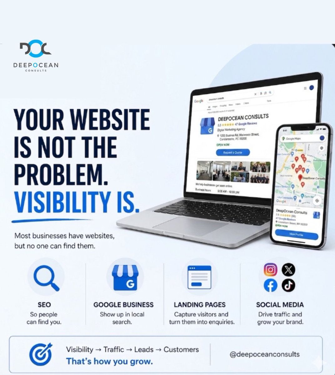 DeepOcean Consults | Digital Growth Agency tweet media