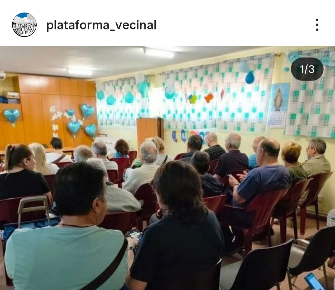 CecSbc's tweet photo. ℹ️
¡Conoce tus Asociaciones!
Plataforma Vecinal San Blas (calle Papelería)
⬇️
La Plataforma Vecinal San Blas tiene como objetivo la defensa de los Servicios Públicos y la mejora de los barrios y la vida de lxs vecinxs 

(+) https://t.co/cRT2fRL3w8