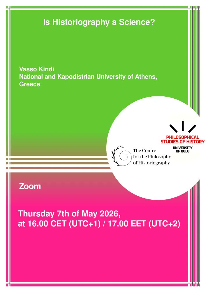 Centre for Philosophical Studies of History tweet media