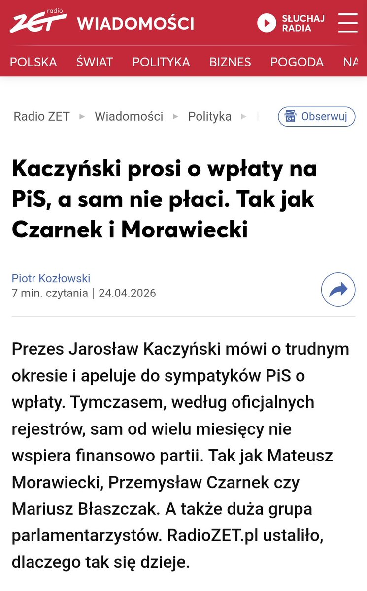 Rafał Bochenek tweet media