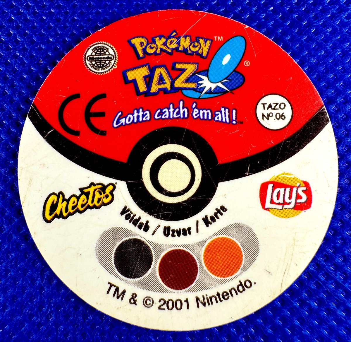 ToyLab245054's tweet image. TAZO POKEMON №06 (#07 SQUIRTLE) #pokemonfan #pokemonart #squirtle