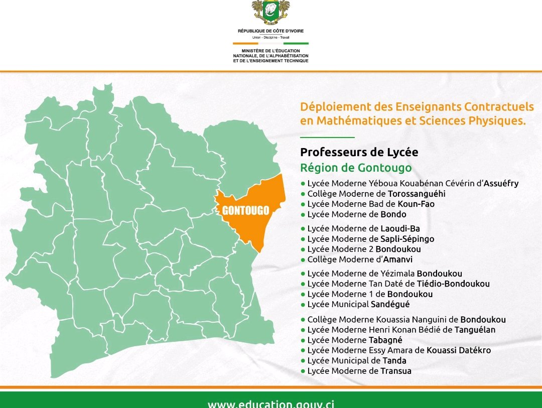 MIANSEH's tweet image. #Civedu ces infographies du MENAET en dit long sur la problématique du manque d'enseignant en Maths physique dans nos établissements d'enseignement secondaire.