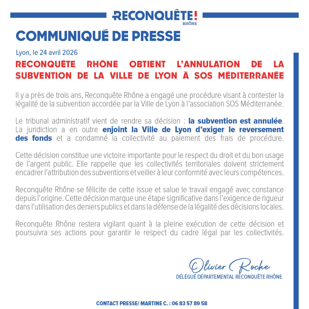 RECONQUÊTE ! | Lyon/Rhône tweet media