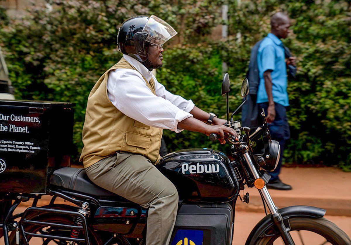 PebuuGlobal's tweet photo. In 2025, we made a firm commitment to sustainable business operations, acquired our first electric motorcycles, and reduced our CO2 emissions by 10 tonnes! With every green action, as businesses, we can multiply our social impact.
#EarthDay2026
#PebuuImpactInitiative
@EarthDay https://t.co/lEfLgFK2fl