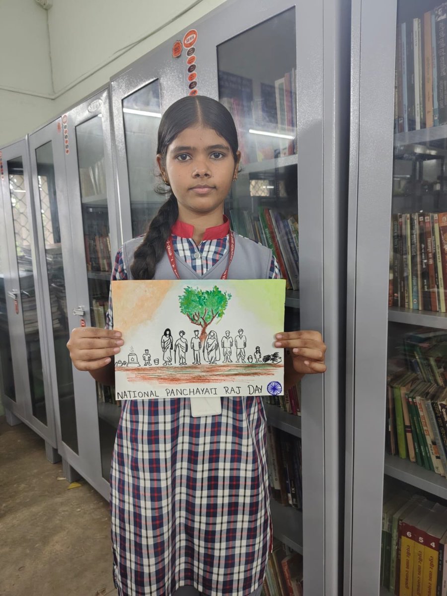 kvonevasco1's tweet image. Observed National Panchayati Raj Day at PM SHRI Kendriya Vidyalaya No.1 Vasco da Gama.
Poster making and classroom discussions were organised on the role of Panchayati Raj Institutions their constitutional framework and functioning. 

#PanchayatiRaj #StudentEngagement #NPRD2026