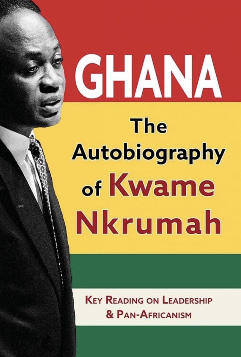 KwekuOA's tweet photo. This autobiography should be recommended reading for every aspiring social architect and policy designer out there, or anyone that wants a better world in general. 

If you’re trying to build a new world in whatever sphere you’re interested in and you haven't read this book, then you’re like a footballer who has no idea who Cristiano Ronaldo or Lionel Messi is. You simply don’t know what you are missing, and all the second-hand explanations in the world will not be enough.

There are not many biographies where you see some grand ideal in the background and you're thinking "wow, wouldn't it be great if a nation could actually achieve that?" That's what Kwame Nkrumah is all about. You see a colonial extractive structure and you're thinking "wouldn't it be neat if we could break this and build something better..."—and he did. 

The organizational system is fantastic, the vision for a United States of Africa is still unlike anything the world had ever seen. 

The descriptions of the 1948 riots and the tactical prison sequences, the sheer momentum of the "Positive Action" campaign, everything is displayed in vibrant ideological colors and with much attention to detail.

A breakthrough historical artifact that played a role in the many independence movements it inspired across the African continent and beyond. The legacy he left for Ghana is just the icing on the cake. 

Ghanaians need to understand why this book was published on Ghana’s original Independence Day, March 6, 1957. If the whole continent read it, it would be quite unrecognizable. It is a challenge to the next generation about what can happen when people take their destinies into their own hands.

Whatever you must do to get your hands on this text to read it is going to be a small price to pay.  You will never be the same. It’s not about living in the past: it’s about knowing what you can do in your own little way to move things forward. If you’re a reader looking for your next deep-dive title, this is what you need to read.