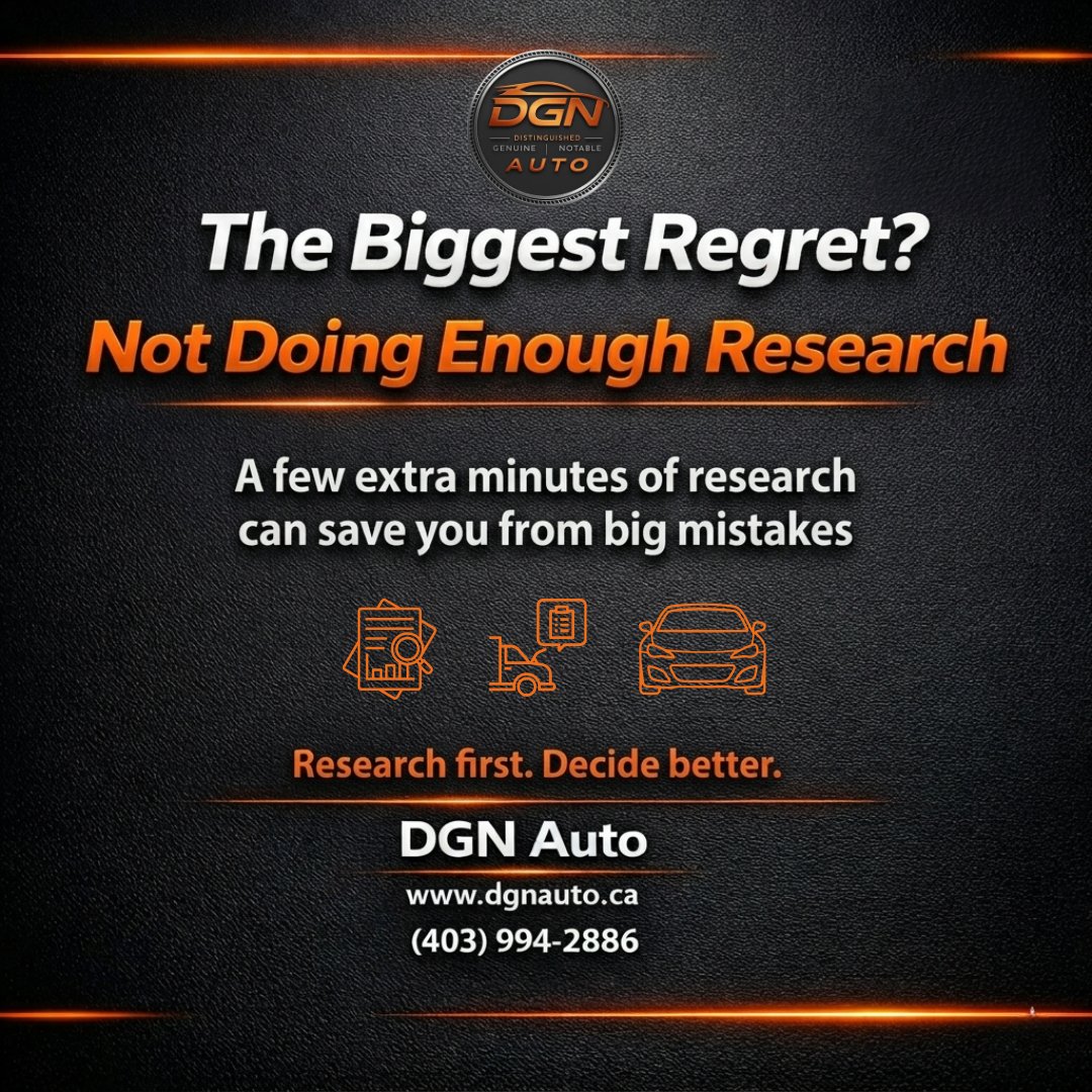 dgnauto's tweet image. ⚠️ Biggest regret? Not the car… what you didn’t check 👀

Looks perfect ✨ drives smooth 🚗
Until it doesn’t 🔧💸
Smart buyers check deeper 🔍
DGN Auto 🚘

#dgnauto #sellsmart #carselling #usedcars #cardeal #autotips #sellyourcar #carupgrade #smartmoves #carowners #autolife