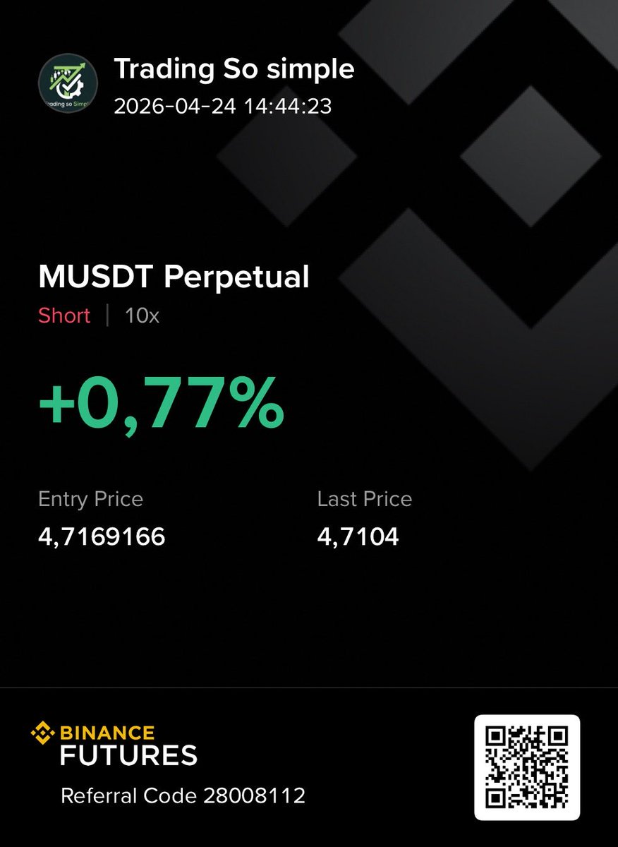 tradingsosimpl3's tweet image. #M
one more short with small size

this shitcoin over  25B in FDV