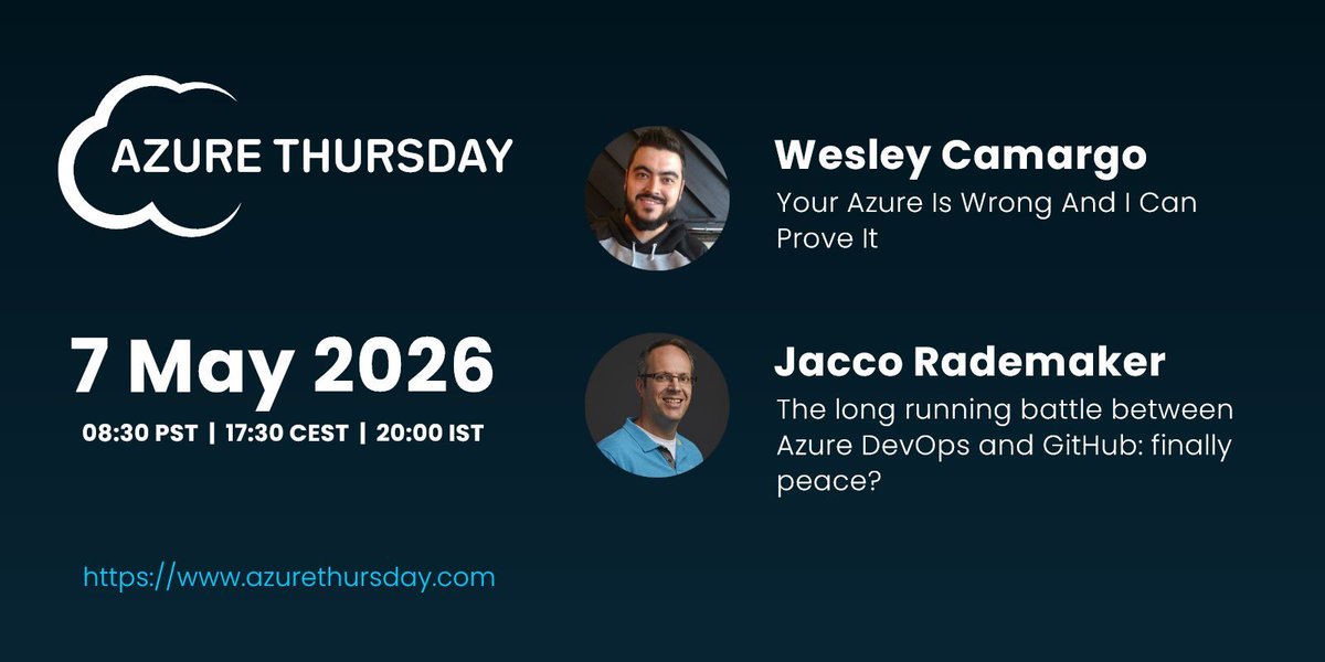 AzureThursday tweet media