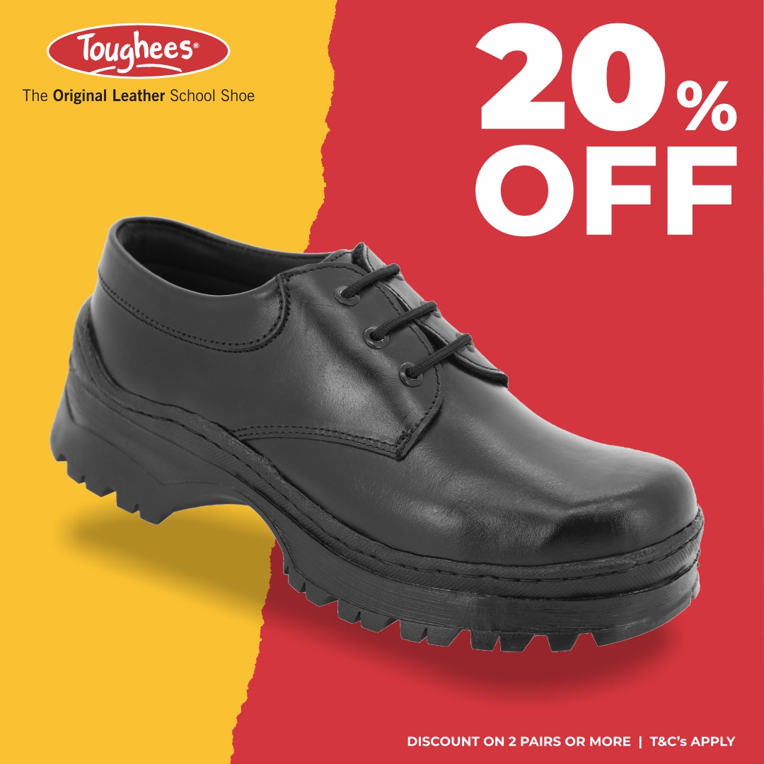 SaritYourCity's tweet image. Get Kenya’s #1 antibacterial, genuine leather school shoes at 20% OFF when you buy 2 or more pairs. 

Visit your @Batakenya store today, located on the Ground Floor at Sarit.

#BataToughees #BackToSchool