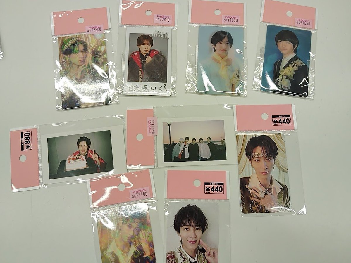 入荷情報】 M!LK #山中柔太朗 さん ＃吉田仁人 さん ＃曽野舜太 さん