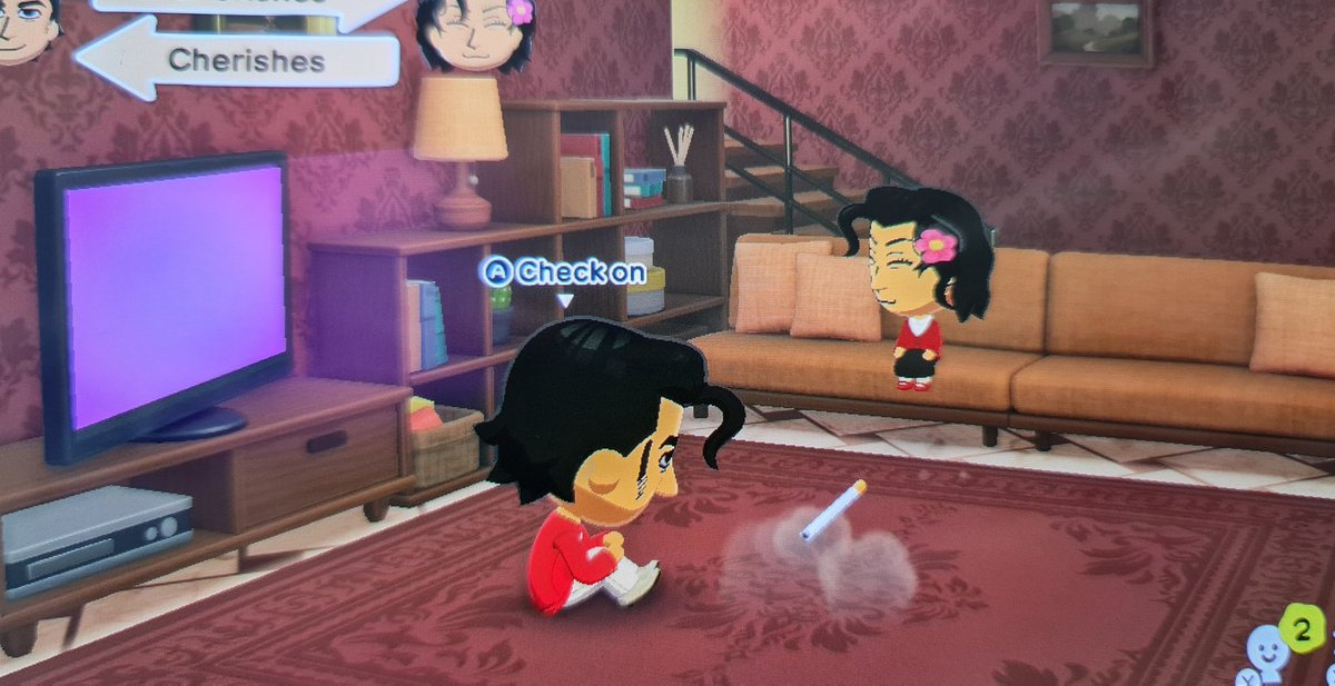 Okay now why are you smoking in front of your baby.