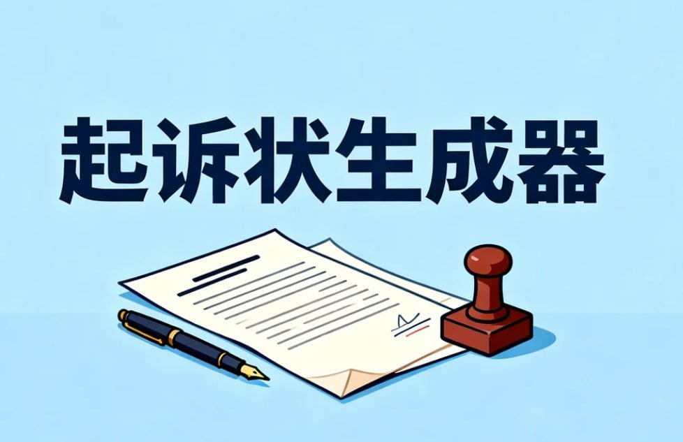 免费起诉状生成器，自动生成+Word导出+本地运行

完全免费、无需注册的起诉状生成工具，所有数据均在本地运行，保护你的隐私安全。自动生成格式规范的起诉状文书。

🔗：pan.quark.cn/s/54cf56eee8eb