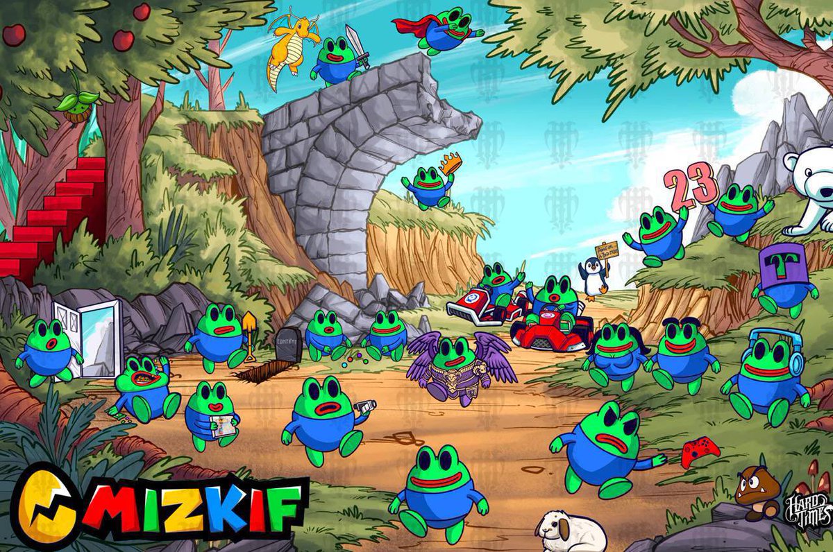Satayo_'s tweet photo. Compilation of #Eth Ogs that are potential runners from the 25th going forward:

No1: $mizkif  pepe.

An adorable “green little cunt.”

He is able to match and relate to your moods as a form of expression. The goal is to make him a meme of purpose. 

Most importantly, just have fun with it 

Ca| 0xD733E15D5B609ccA40a1f45558Cc7B05D885d0d7

Current MC: $8k
