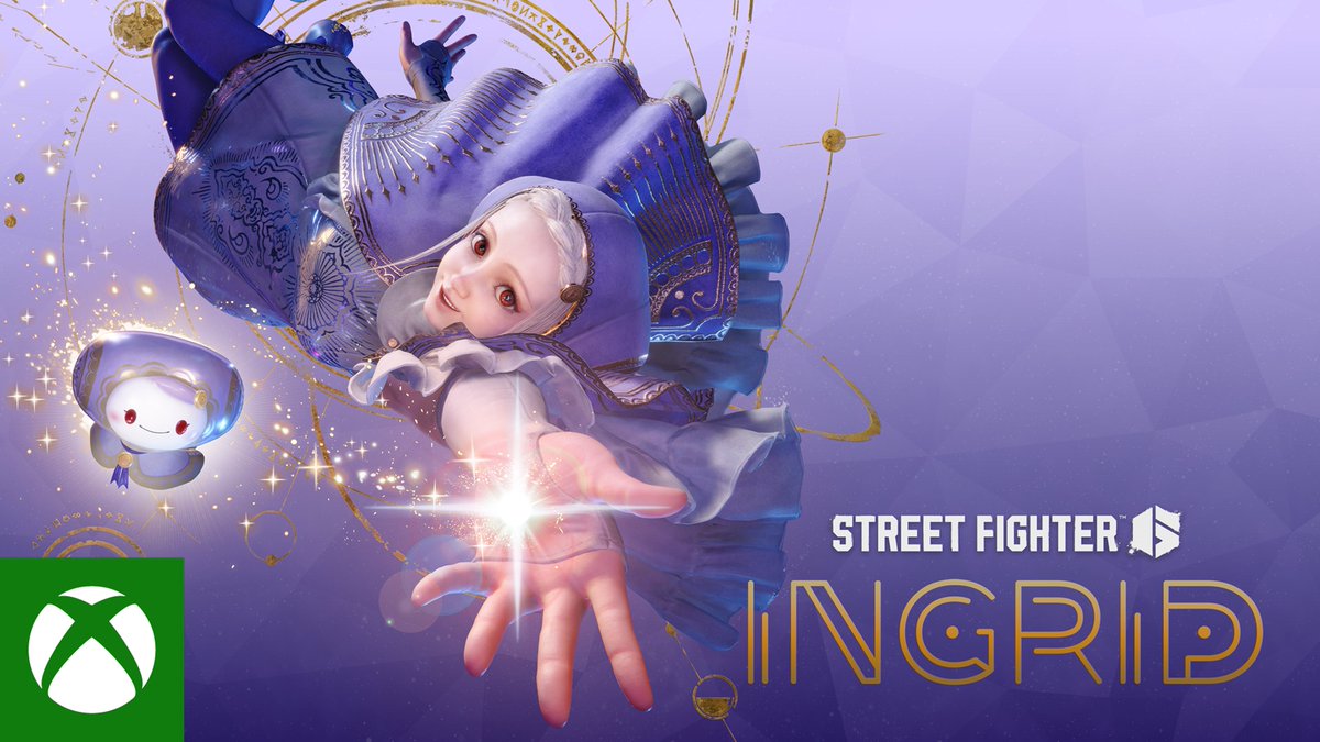 Xbox_JP's tweet image. ／
#スト6 Year 3 追加最後のキャラ #イングリッド
＼

⏰5 月 28 日 16 時 配信⏰

その身に宿した太陽の力を自由自在に解き放つ。
謎多き美少女「イングリッド」がスト6 の世界に降臨じゃ☀

今すぐトレーラーをチェック⬇️
youtu.be/Ch-c8N3MmKA

#Xbox
#ストリートファイター6