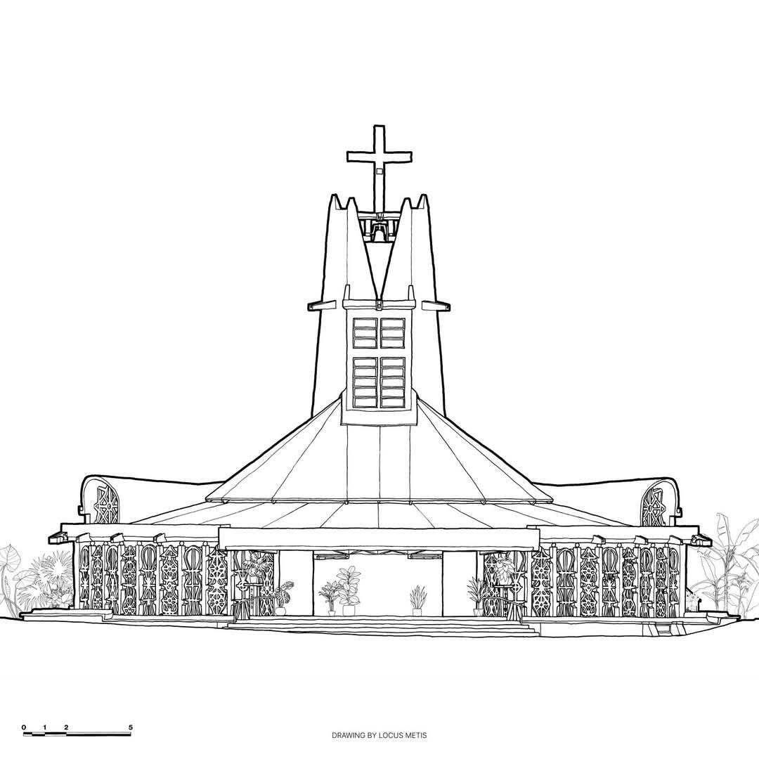 Arch_Dokun77's tweet image. The Dominican Chapel,Ibadan - Designed by Demas Nwoko ❤🔥

What do you love most about this #building?
#Architecture #ArchiViz #ArchitecturePorn.