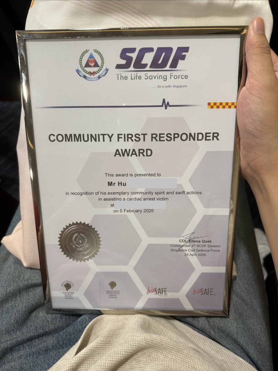 Best award I got in my life