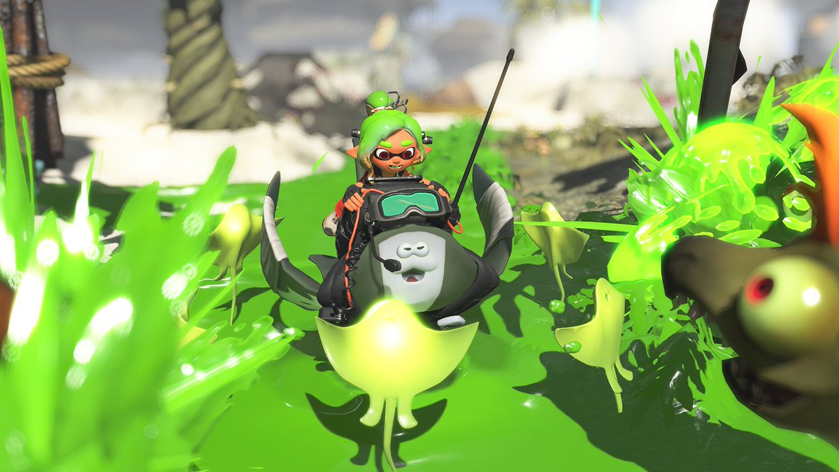 フウカ、ウツホ、マンタローは、バンカラ御三家に伝わる「奥義」を使うことができる。
メカから飛び出して、三者三様のド派手な攻撃をお見舞いするぞ。