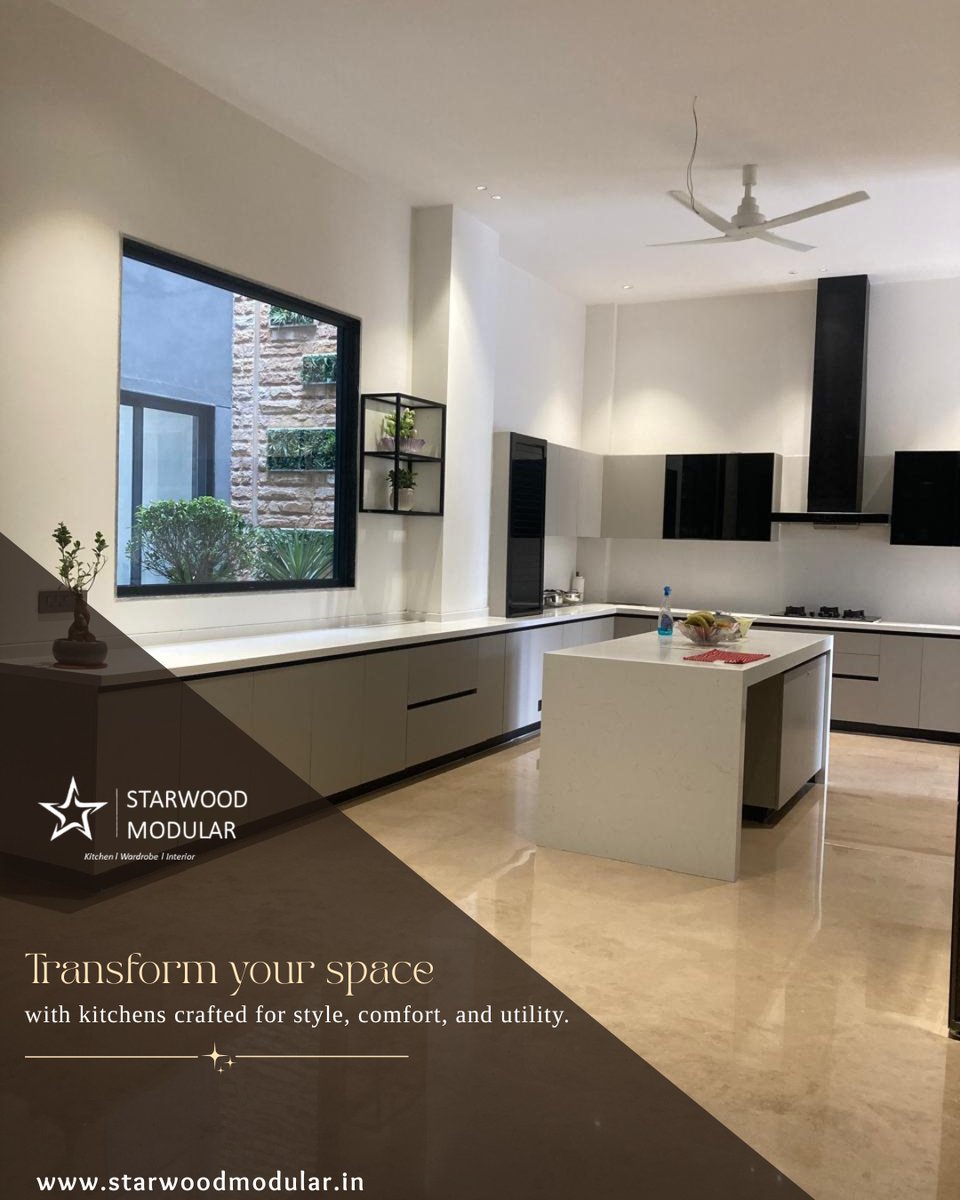 StarwoodModular's tweet image. A kitchen isn't just a place to cook—it's the heart of your home. At Starwood Modular, we blend premium craftsmanship with intelligent design .

Explore our designs at starwoodmodular.in

#StarwoodModular #ModularKitchen #InteriorDesignIndia #ModernKitchen #HomeRenovation