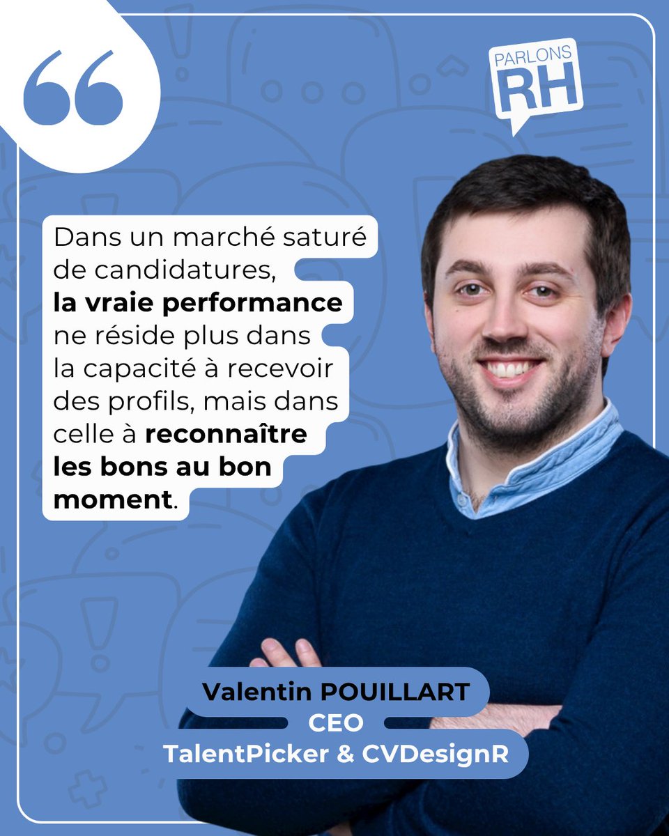 ParlonsRH's tweet image. 🎯 Le #recrutement ne se joue plus seulement dans l’attraction.

Il se joue dans la qualification.

Dans un marché saturé de candidatures, la vraie performance #RH consiste à reconnaître les bons profils au bon moment selon @vpouillart ➡ swll.to/ltuHr