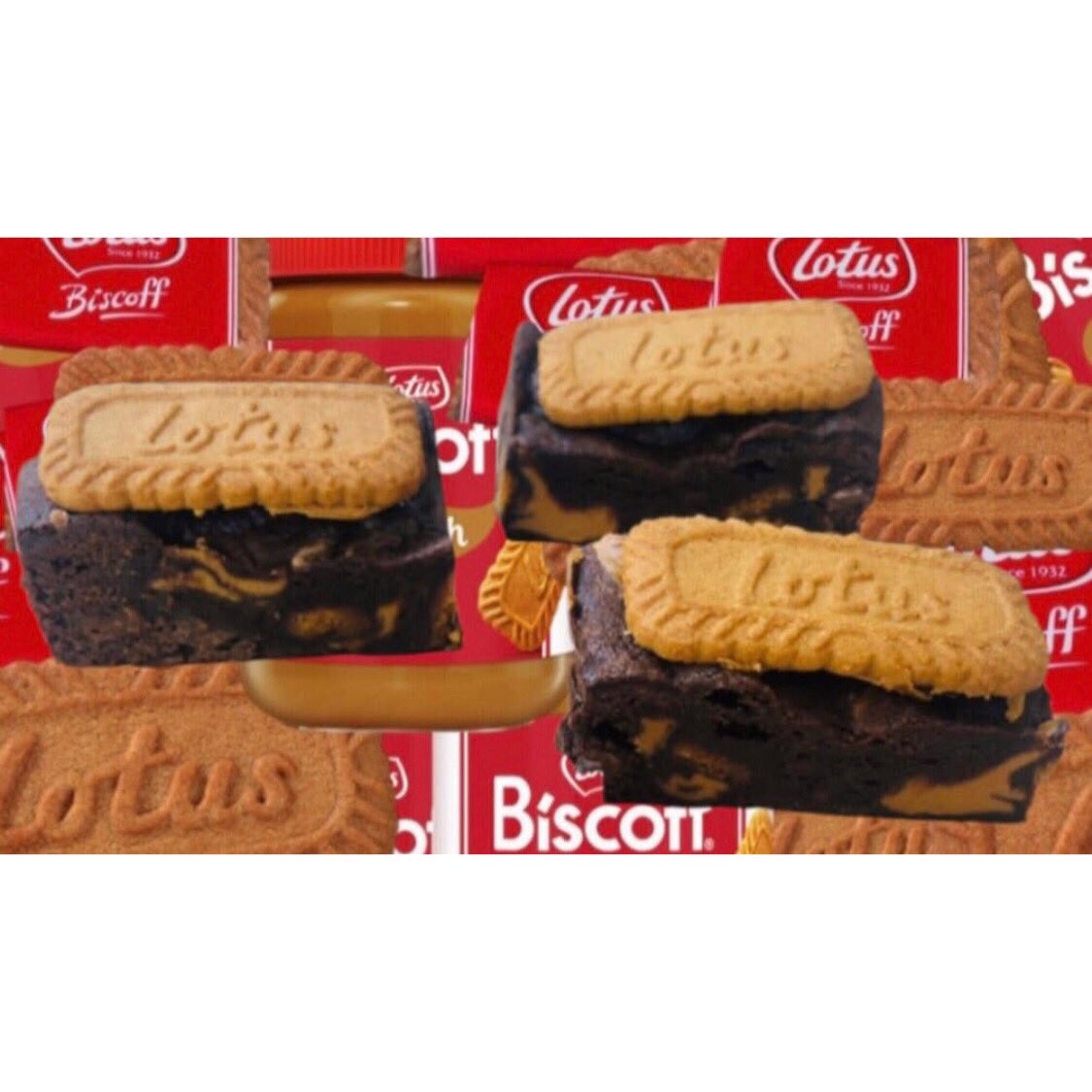 alwaystimefora's tweet image. Biscoff and milk chocolate brownies 😊😋 DM to order. #brownies #chocolate #biscoff #baking #tasty