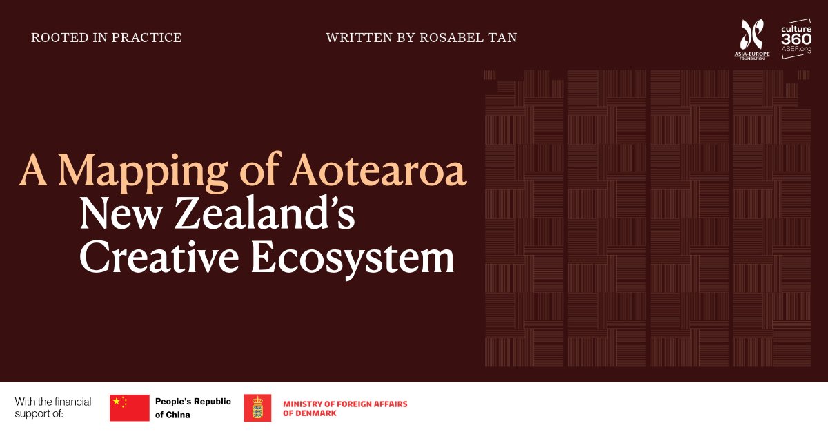 culture360_asef's tweet image. 🌏 Rooted In Practice #report explores #Aotearoa🇳🇿, New Zealand’s creative ecosystem — from cultural contexts to collaboration opportunities across #Asia and #Europe.

👉 Read the full report commissioned by #ASEFCulture: na2.hubs.ly/H053t1m0