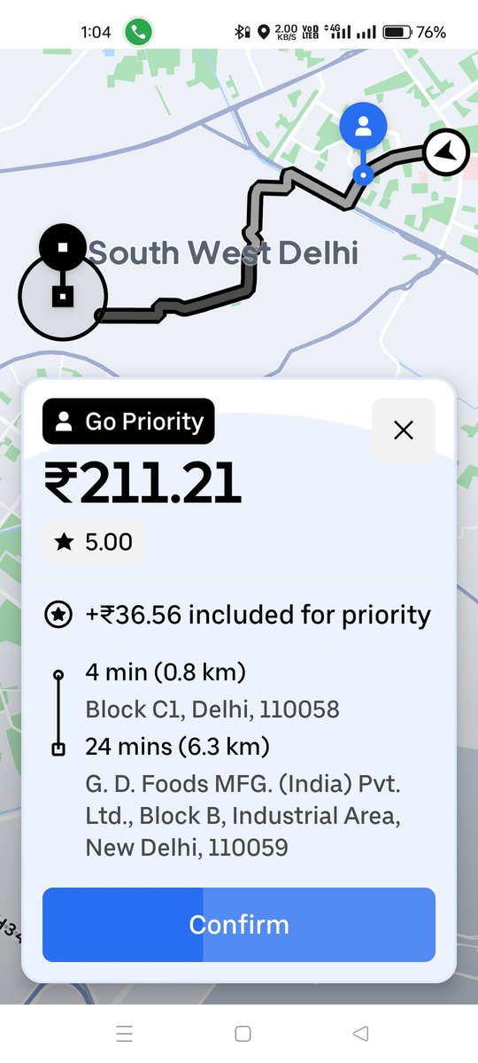 Pk31Bhardwaj's tweet photo. @Uber_India ड्रॉप लोकेशन clear नहीं दिखती—कहीं अधूरा पता, कहीं सिर्फ एरिया! इससे driver confuse होता है, call करना पड़ता है, time &amp; fuel waste होता है, rides cancel होती हैं और earning गिरती है।

Fix this urgently—clear, complete drop address दिखाइए।

#DriverIssues #FixTheApp https://t.co/vsutCdvhoe