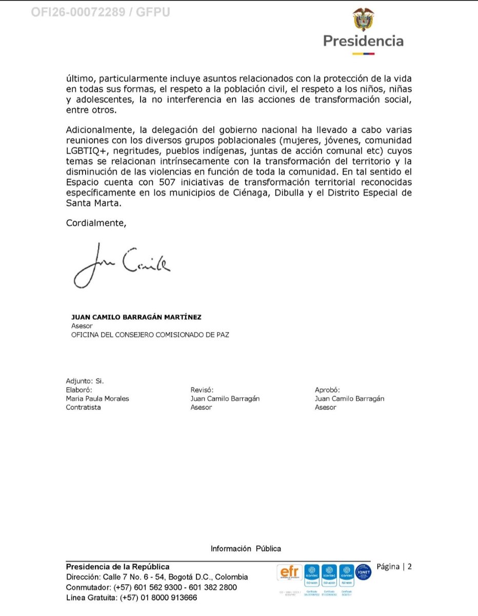 Militantes Colombia Humana tweet media