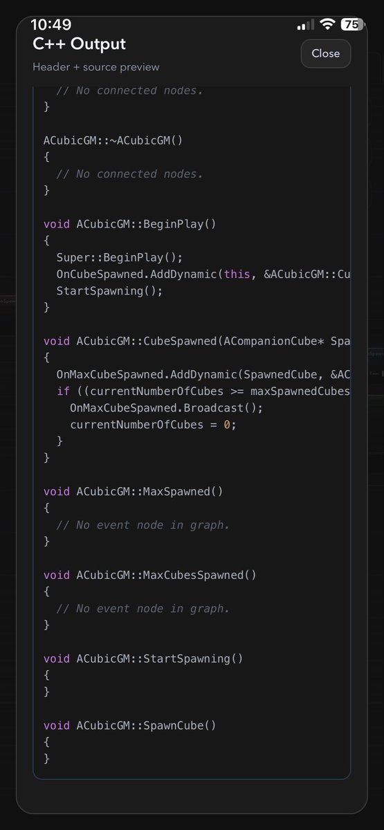 DevingLime's tweet image. New update for Unreal NodeCode!
Improved startup performance and a new UI! Join the beta:
IOS: testflight.apple.com/join/1XHeHw6h
Android: groups.google.com/g/nodecode

#gamedev #ue5 #unrealengine