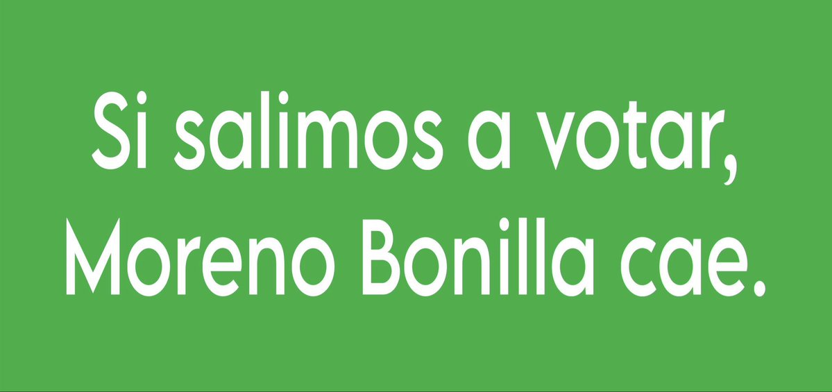 Ni encuestas, ni encuestos.
La única verdad es esta ⬇️