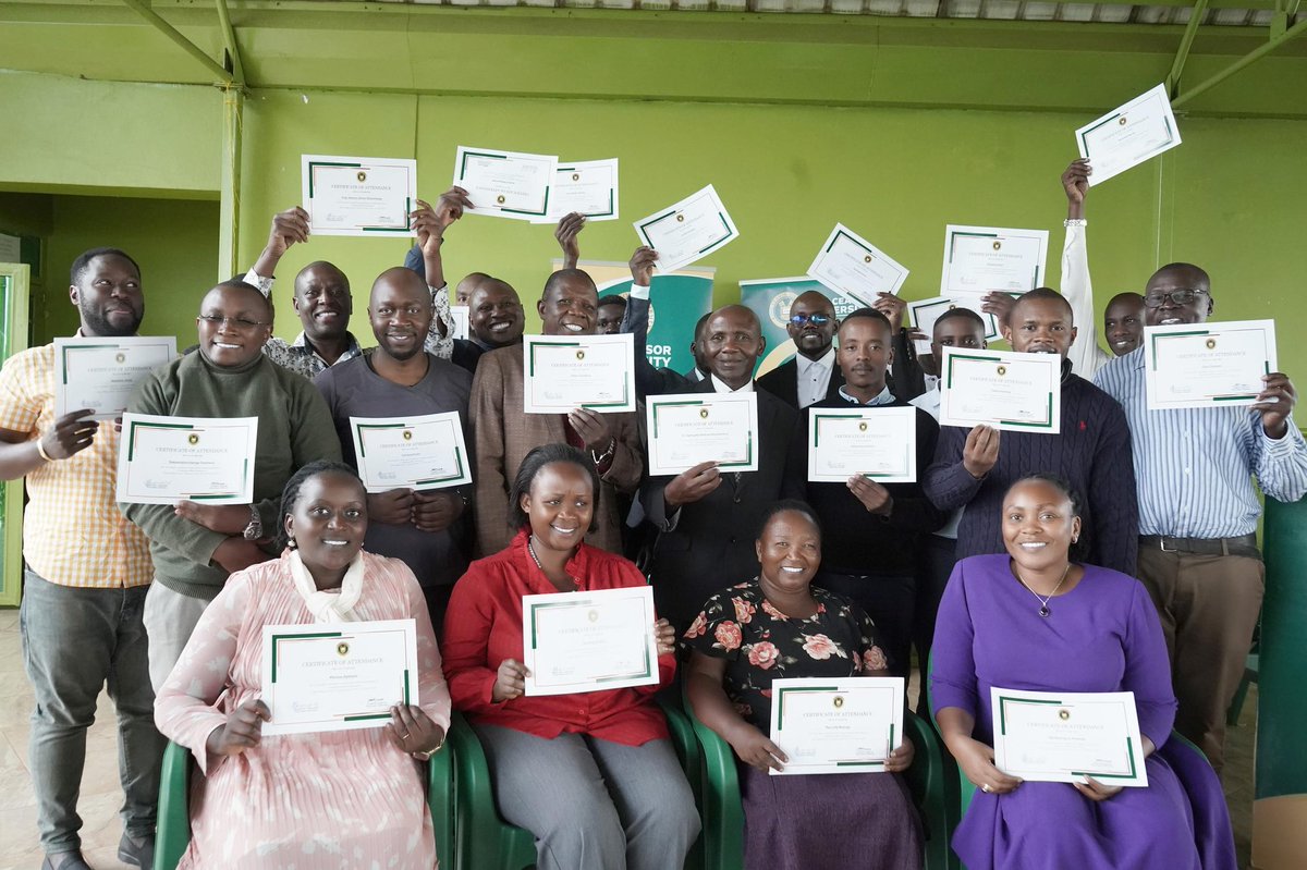 KingCeasorUni's tweet image. King Ceasor University honors academic staff with the CBET Award for excellence in training, teaching &amp;amp; curriculum transformation.

Recognized on 23 April 2026 at the KCU Rooftop.

#CBET #Education #TeachingExcellence #KCU