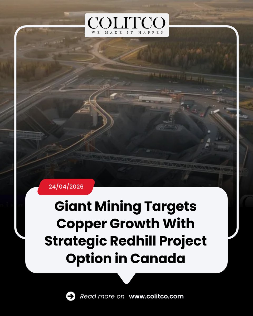 colitco's tweet image. When will copper dominate the clean energy boom?

The Redhill Copper Project highlights rising demand for copper driven by EVs and renewable energy. It’s becoming a key resource powering the global energy transition.

Read More : colitco.com/giant-mining-r…

#Copper #CleanEnergy #EV