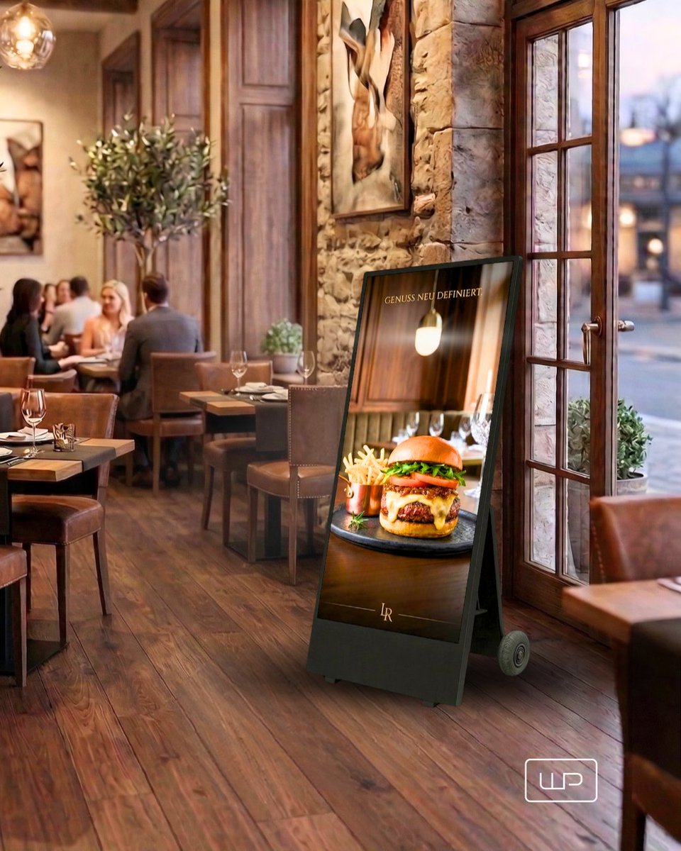 WPhighlights's tweet image. Deine #Werbung. Genau dort, wo sie wirkt – mit unseren mobilen Outdoor-Stelen 🚀 ✨
➡Ab 2.680 €, zzgl. MwSt. + Versandkosten
#WPHighlights #DigitalSignage #DigitaleStele #mobileOutdoorStele