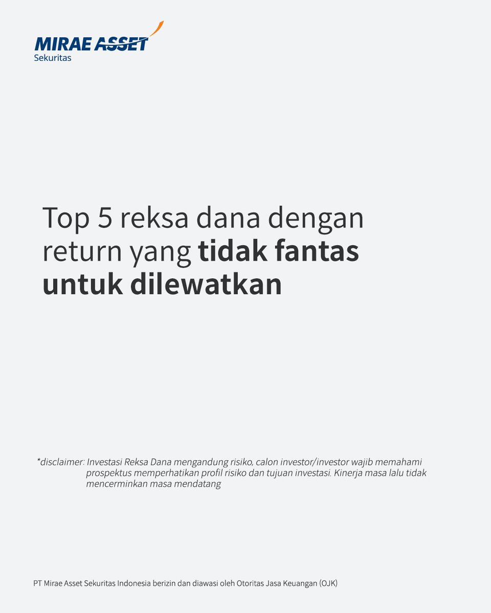 Mirae Asset Sekuritas Indonesia tweet media