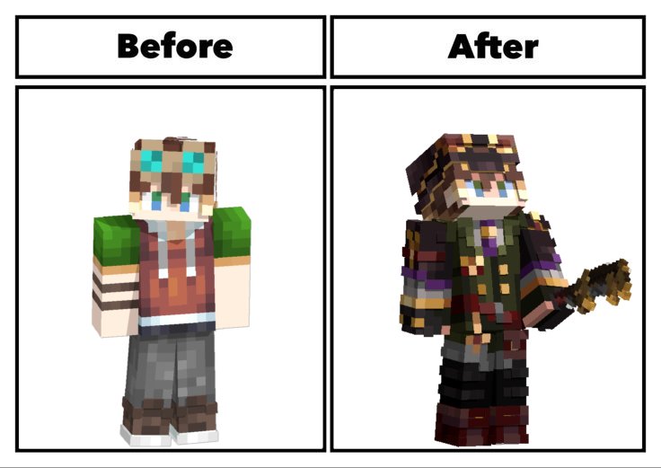 No because i LOVE how q!tubbo's character have change over the years first he was just wearing casual clothes and now he's in a uniform but it's still the same person who is kind to others and loves create mod 😭♥️ #qsmp2