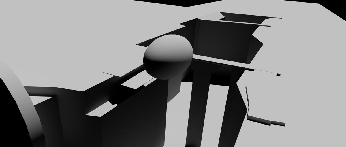 3Dstu_dy's tweet image. 新しく模写作品を制作し始めました。
少しずつ進めていきます。
右→模写元
左→作品
#背景
#3DCG 
#Maya