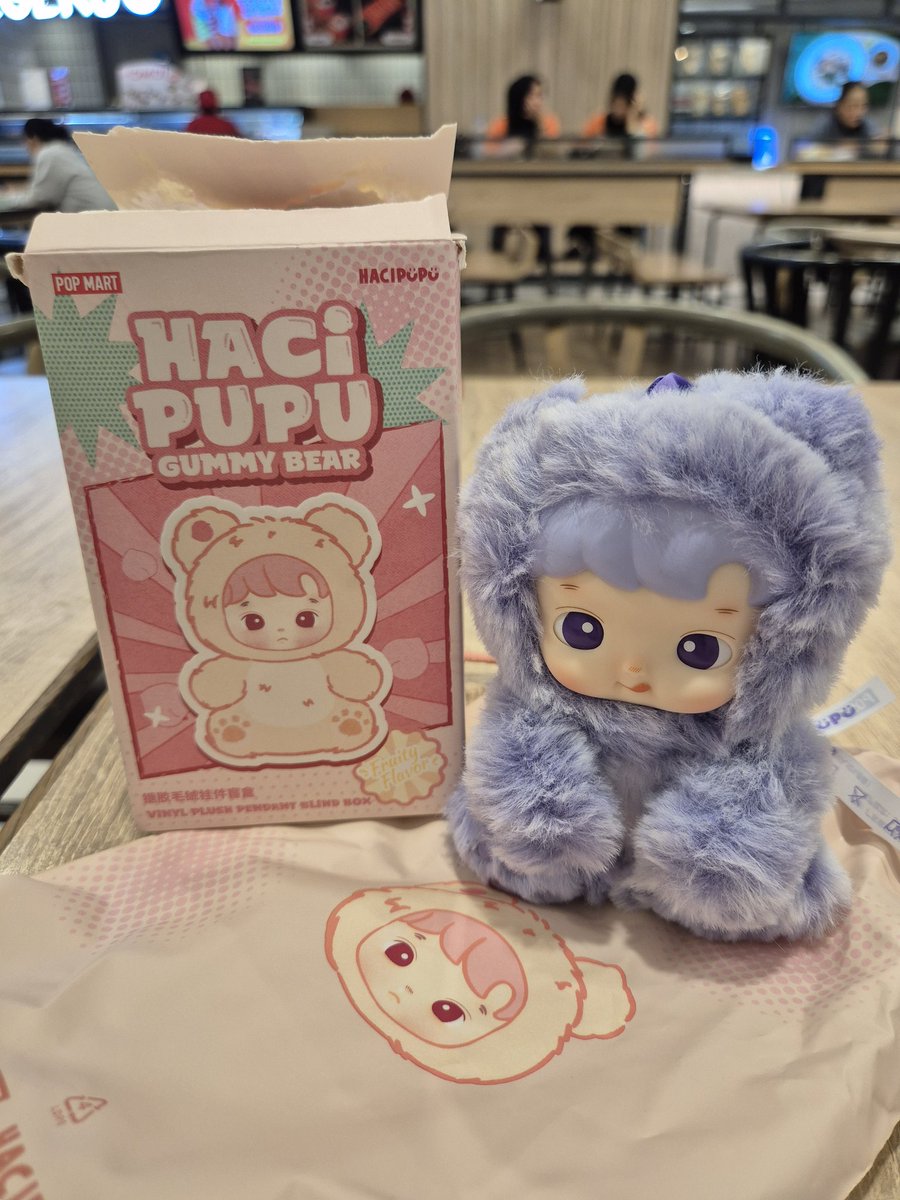WTS Hacipupu Gummy Bear (Grape flavour)

Price: 188k
- Dom: Tangerang