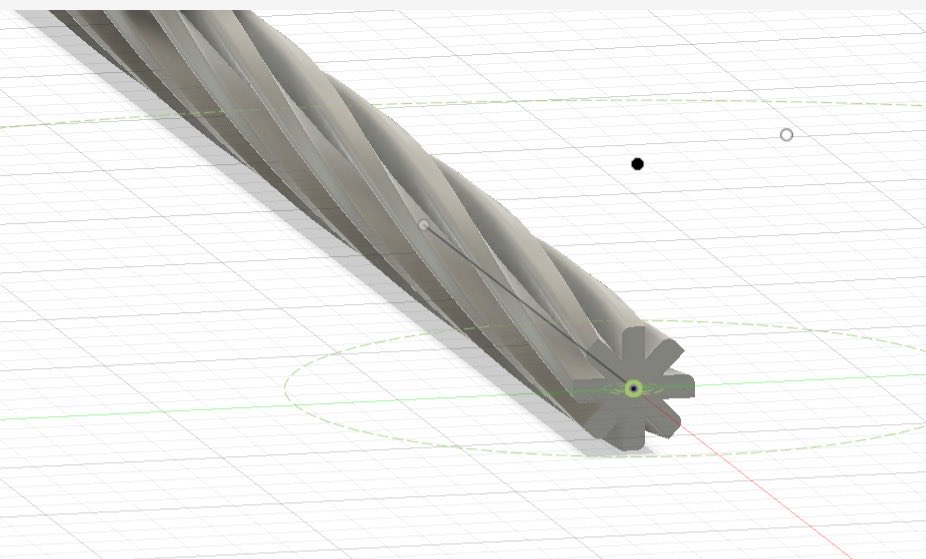 35dm_cellrick45's tweet image. 久々にfusion使ってライフリング作った‼︎
ロフト使って作っていったけどもっといい方法あるのかな(￣▽￣)
#fusion #3d