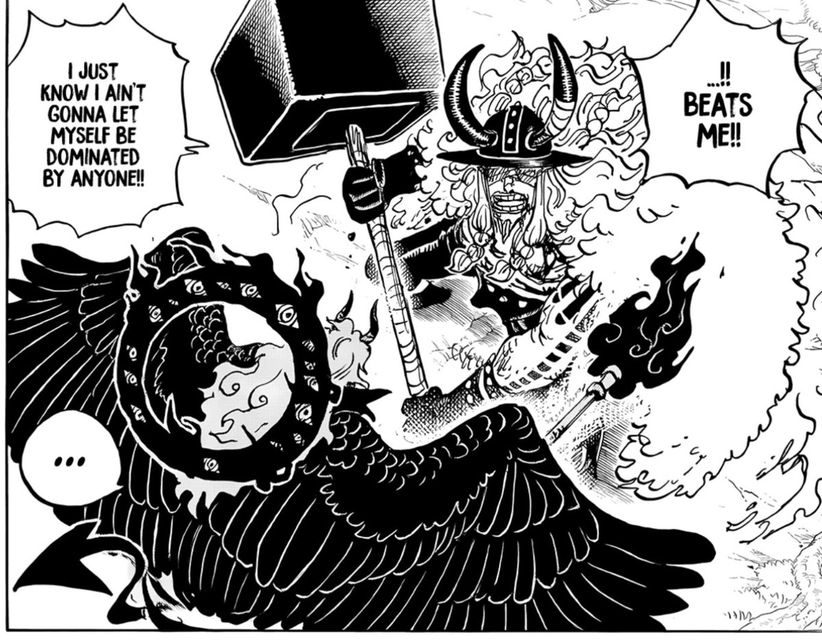 ClairvoyantEye1's tweet photo. #OnePiece1181 

I don’t think conquers haki is about dominating or conquering another, it’s actually the opposite.

it’s about not allowing others to rule over you. Not allowing another to dominate you.

Luffy said to Rayleigh that he didn’t want to conquer the seas, he just wanted to be the most free.
Luffy doesn’t want to conquer others, he just wants no one else to be able to rule over him.

And Loki himself even says the same thing in this chapter about not letting Imu dominate.

I think the haki Imu themself uses is more akin to fear, and the way you described it. Conquering and ruling over others.
All Imu’s dialogue from the chapter is about dominating and having others submit.