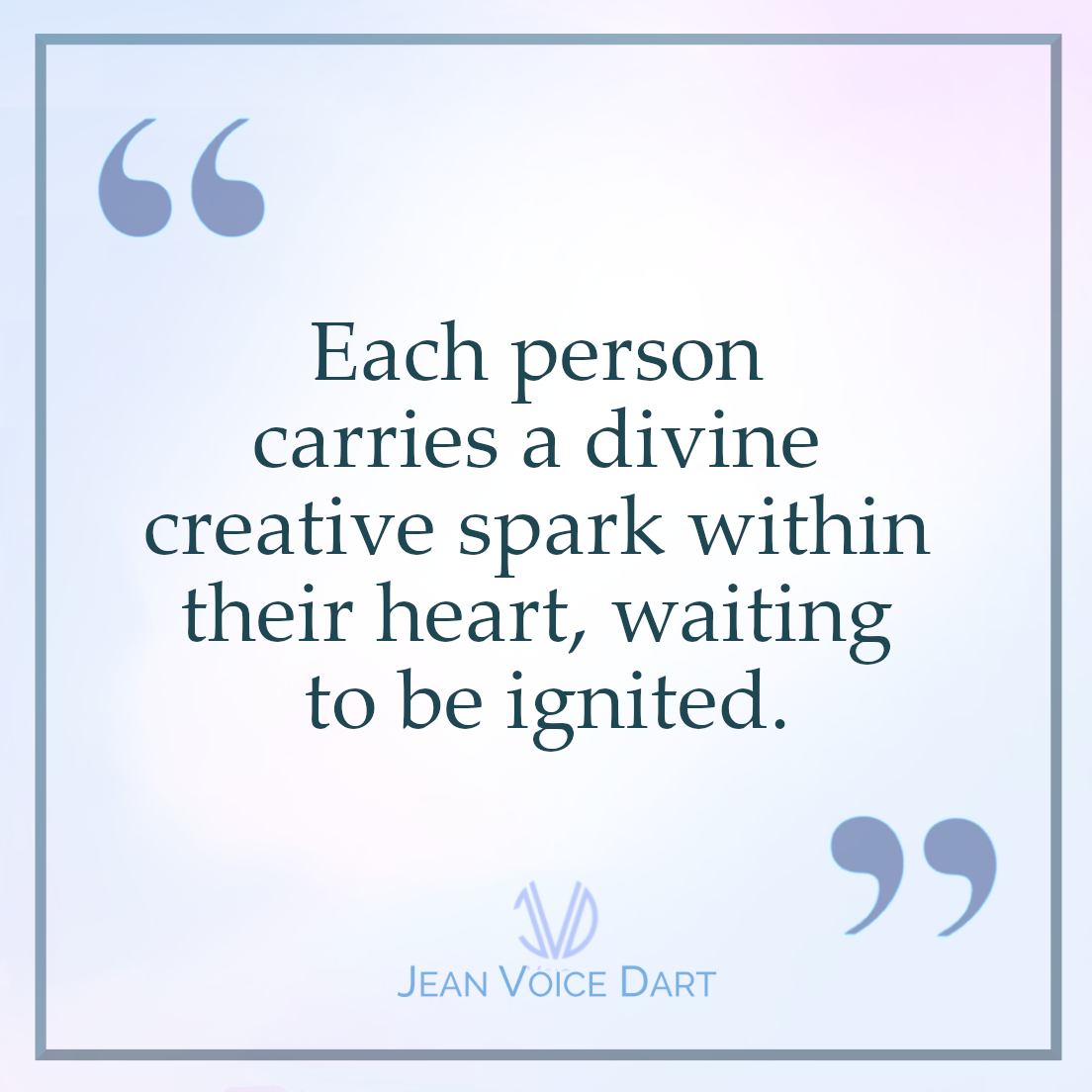 JeanVoiceDart's tweet image. 👋Hello, friends. Thank you for shining your light out to the world. You are a brilliant blessing. ✨⭐️❤ #creative #divine #awakening #quotes
