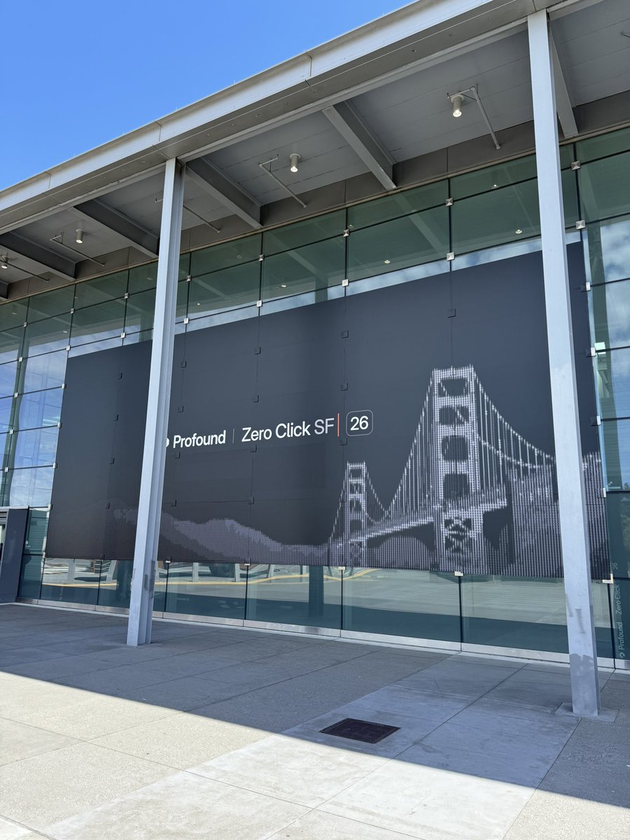 I wrapped a trolley for <a href="/tryprofound/">Profound</a> during Zero Click in SF 🚋 I love anything outdoor advertising, give me a project I’ll get it done