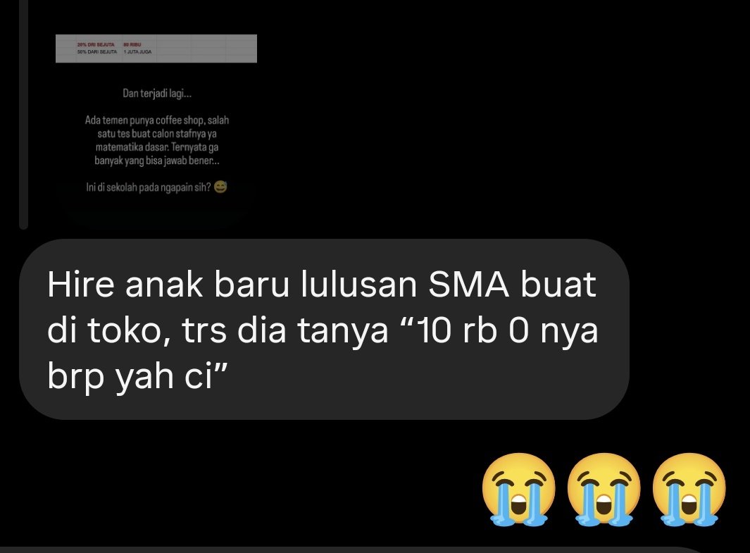 gastronusa's tweet image. Awalnya lucu, lama-lama kok malah jadi serem yah. Pendidikan kita secara struktural bermasalah banget ini.