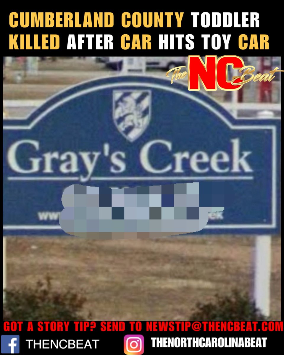 TheNCBeat's tweet image. A 2-year-old toddler was killed and his 5-year-old sibling seriously injured when an 18-year-old driver crossed the center line and struck their toy #car on Mena Drive in Gray’s Creek in Fayetteville.
